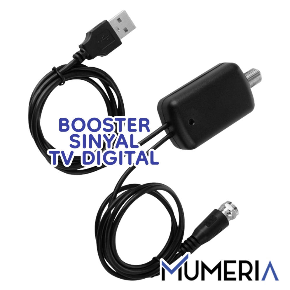 6.6 Promo >> Penguat Sinyal Antena TV Digital DVB-T2 Receiver Amplifier Signal Booster 4K HD Televis
