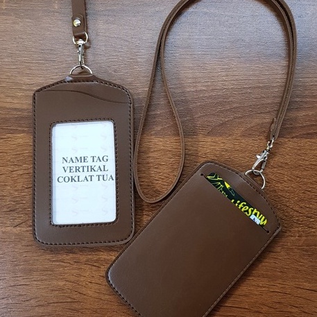 

9.9 Terlaris NAME TAG KULIT / ID CARD HOLDER KULIT / ID CARD / GANTUNGAN NAMA ID CARD MURAH SS13