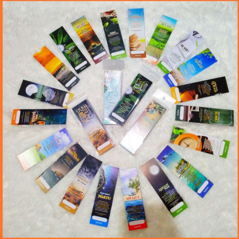 

1.1 Promo Brand Pembatas Buku Tadkirah