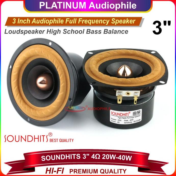 Speaker Full range 3 Inch Premium Speaker Fullrange Import