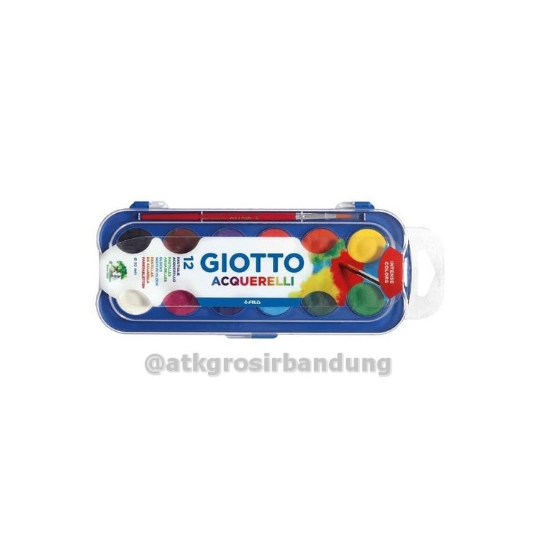 

Star 2.2 Giotto Acquerelli Mini 12 Warna / Watercolor Cake / Cat Air AGB – 1 Set