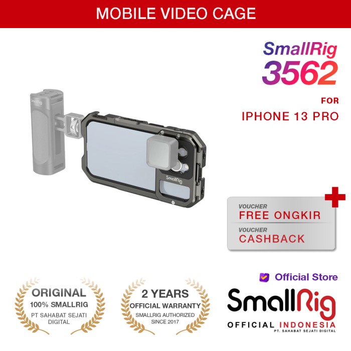 Smallrig Mobile Video Cage For Iphone 13 Pro 3562