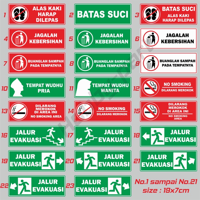 

Terbaru Sticker Sign Sticker Tanda Toilet Dilarang Merokok Dsb Terbaru