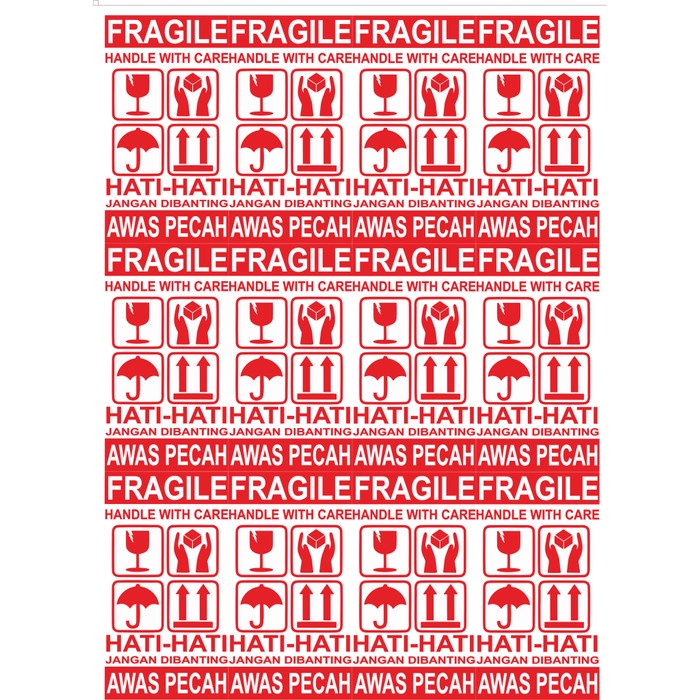 

Diskon Sticker Fragile Stiker Fragile Diskon