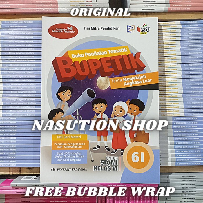 

NEW Buku Bupetik Kelas 6 SD 6A 6B 6C 6D 6E K13 Revisi Erlangga Original