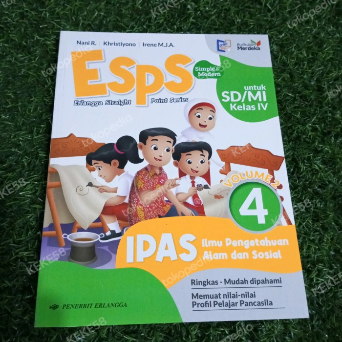 

NEW Buku ESPS kelas 4 volume 2 IPAS kurikulum merdeka