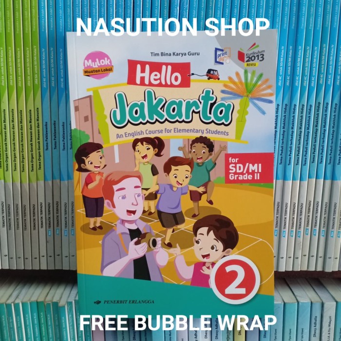 

NEW Buku Hello Jakarta Kelas 2 sd K13N Erlangga