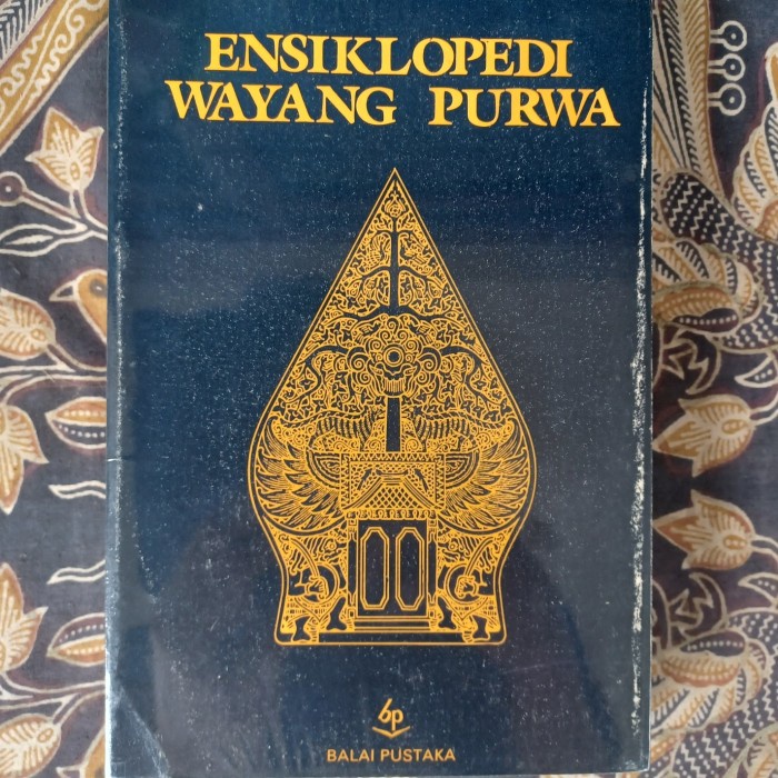 HOT SALE BUKU ENSIKLOPEDIA WAYANG PURWA TERMURAH