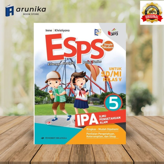 MUST HAVE ESPS IPA 5 UNTUK SD/MI KELAS V - IRENE / ERLANGGA TERMURAH