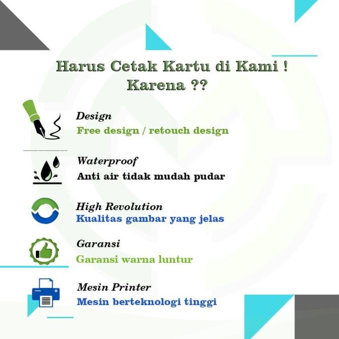 

Cetak Print Kartu FULL COLOR Proximity 125Khz Read Only Satuan