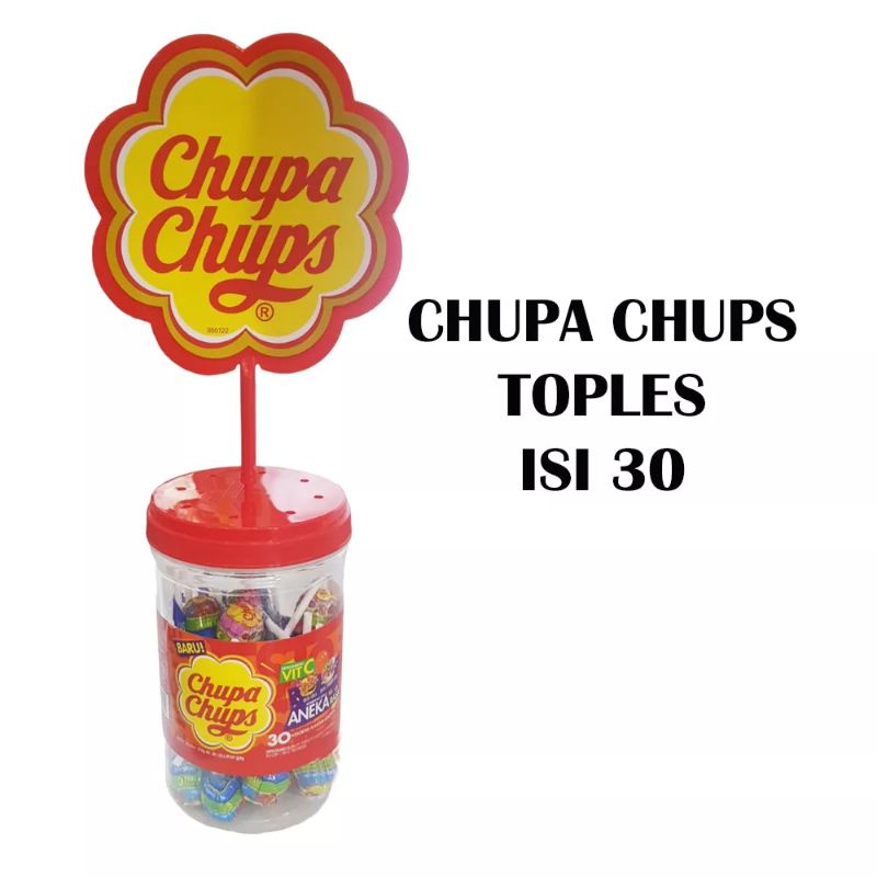 

SS - 30 Pcs 1 Toples Permen Lolipop Chupa Chups / Chupa Chups Murah