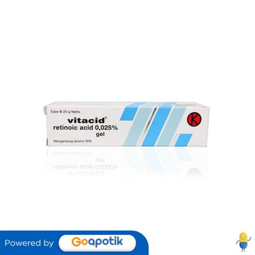 VITACID 0,025 % GEL 20 GRAM