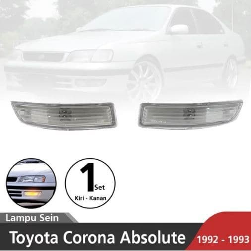 New Sen Bemper Corona Absolute St191 1992-93 Clear Kode Ma334