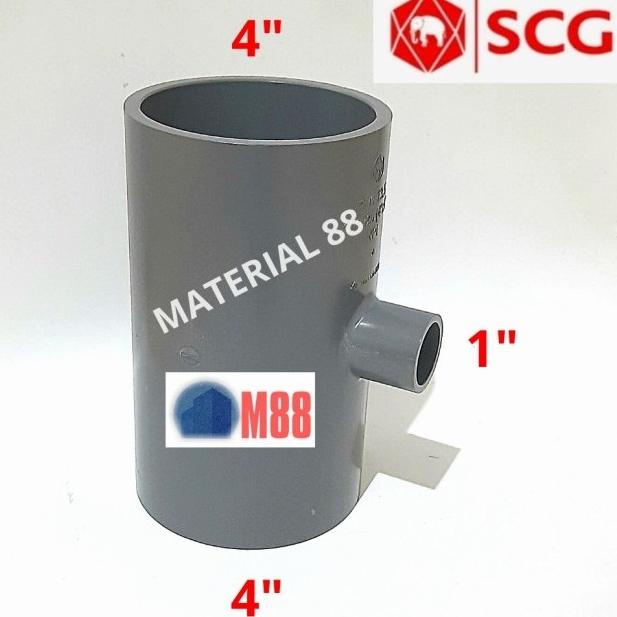 Scg Vlok Tee 4X1 Inch Aw Reducer Pvc 4×1 4 × x 1 Te T