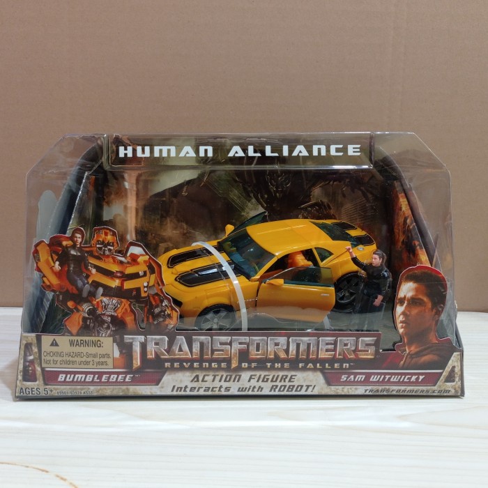 ✅Baru Action Figure Transformers Human Alliance Bumblebee Dan Sam Witwicky Diskon