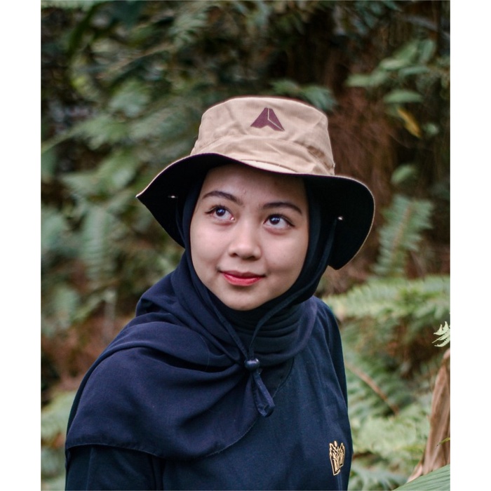 Topi Topi Rimba - Hitam(E5U6) Topi Distro Original Topi Jaring Topi Pria Keren Kece Topi Pria Jaring