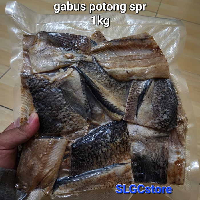 

ikan asin gabus potong 1kg