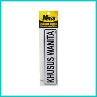 

KRIS STIKER KHUSUS WANITA STICKER SIGN LABEL ANODIZED 20JVLZ3 sparepart