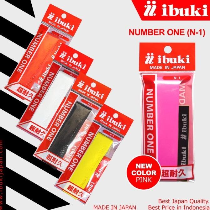 Sale Grip Karet Badminton Ibuki Number One Grip Ibuki N1 Overgrip Ibuki Grosir