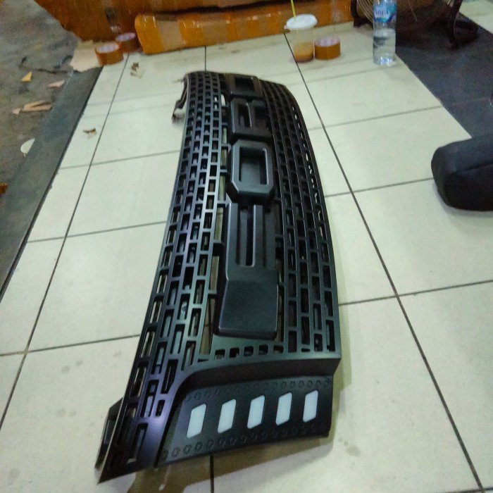 [Original] T6 Ranger Ford Ranger Grill Depan 2012 Full Hitam  Led Limited