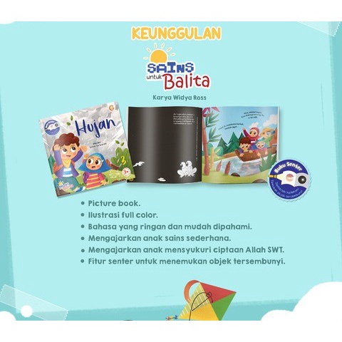 

Buku Anak Seri Sains untuk Balita Komplit 1 SET - Buku Senter