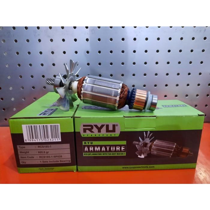 Armature Ryu Mesin Circular Saw 7 Inch Rsc185-1 Rsc 185 Sparepart