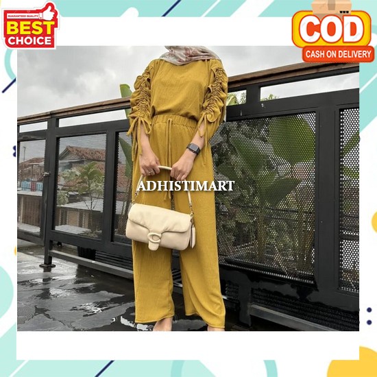 Nayla Long Set By Srikandi Baju Setelan Tunik Wanita Casual Long Set Wanita Jumbo One Set Katun Rayo