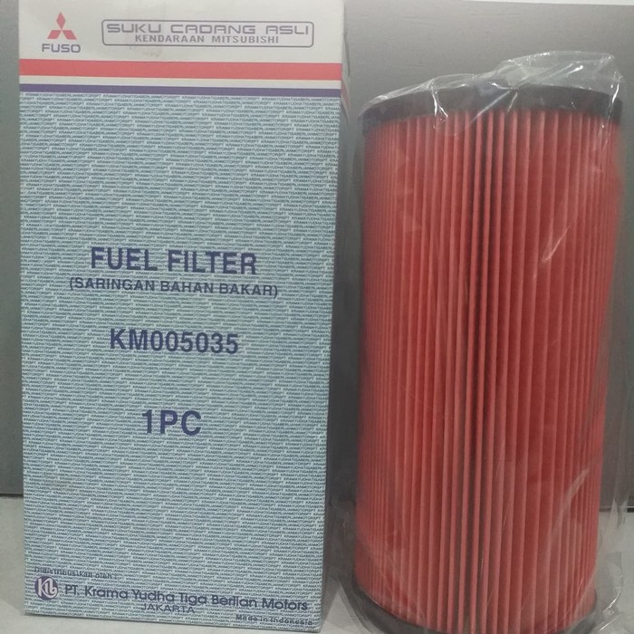 JUAL FUEL FILTER FUSO FN62F ORI ASLI KM005035 MITSUBISHI FIGHTER BEST SELLER