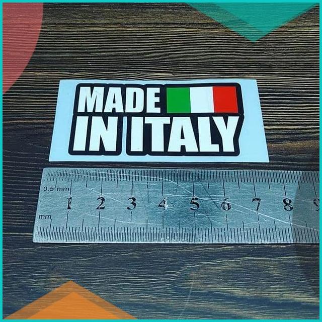 

Cutting Sticker Made In Italy 6x3cm 20JVLZ3 accessories