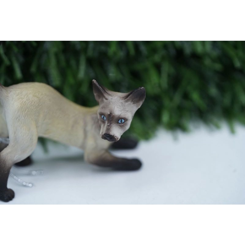 Collecta Animal 88332 Siamese Cat Kucing Binatang Figure Pajangan Koleksi