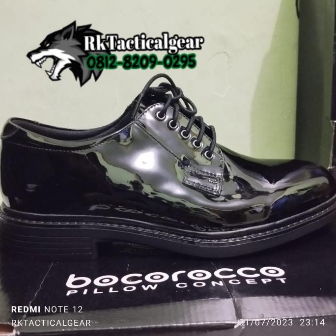 (ORIGINAL) Sepatu PDH JATAH TNI AL Bocorocco