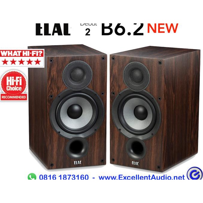 Elac debut 2 B6.2 pasif bookshelf speaker