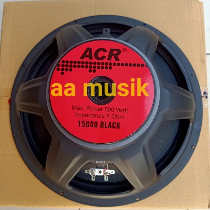 SPEAKER COMPONENT ACR 15600+ BLACK WOOFER 15 INCH