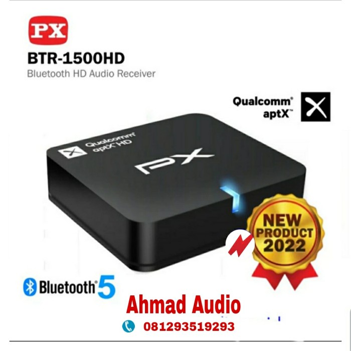 ✅Termurah Px Btr1500Hd Bluetooth Audio Receiver Berkualitas