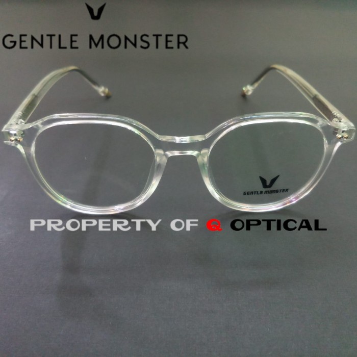 ✨Termurah Kacamata Frame Pria Dan Wanita Gentle Monster G2816 C5 Transparant Limited