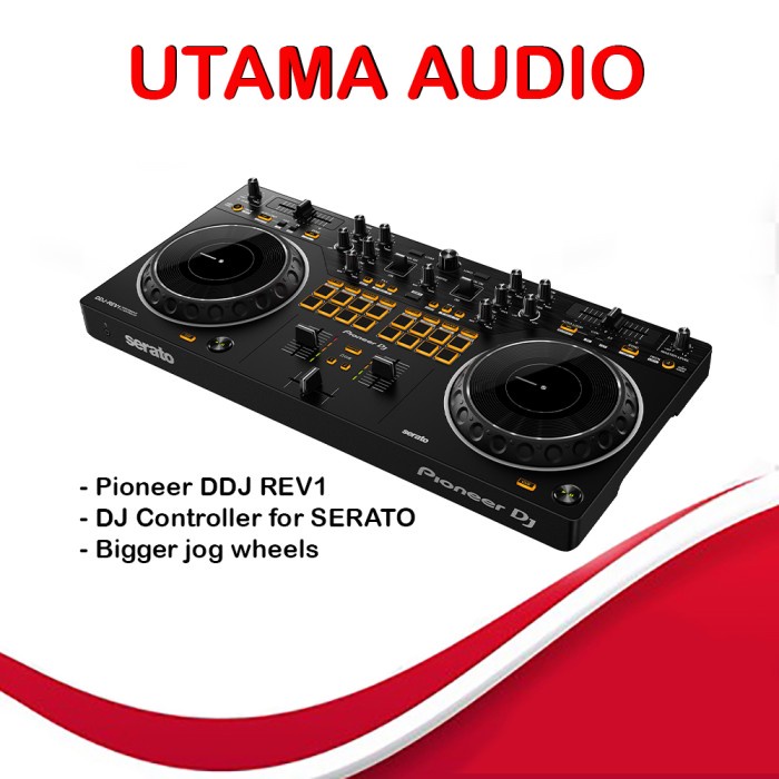 ✨Sale Dj Controller Pioneer Ddj Rev1 / Ddj Rev 1 / Rev-1 Original Berkualitas