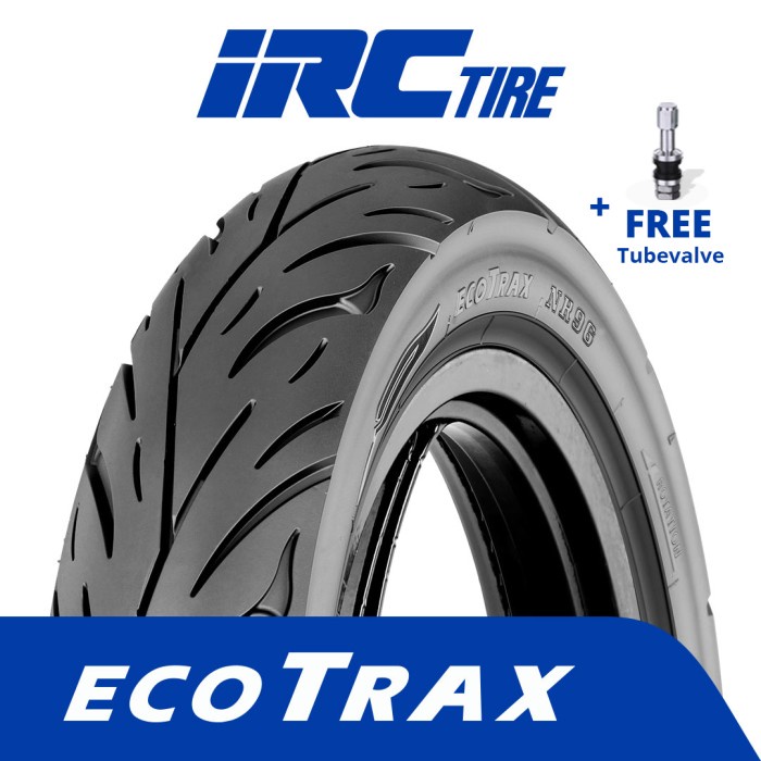 BAN DEPAN MOTOR IRC 70/90 - 17 M/C 38P ECOTRAX NR96 TUBELESS ORIGINAL BEST QUALITY