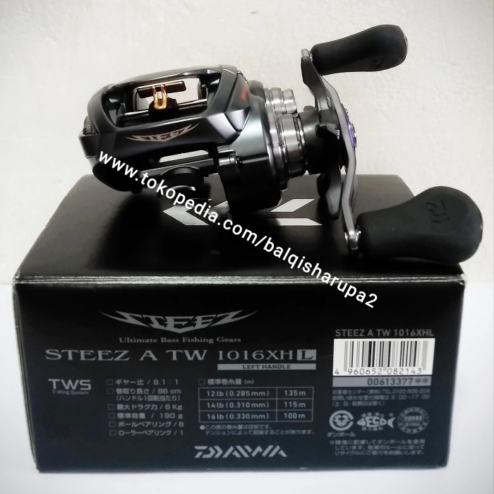 ✨Ori Japan - Daiwa Steez A Tw 1016Xhl - Garansi Resmi - Bonus Mercandise Bisa Gojek