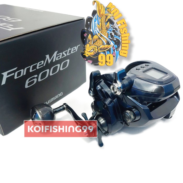 ✨Ori Reel Electric Shimano Forcemaster 6000 2020 Bisa Gojek