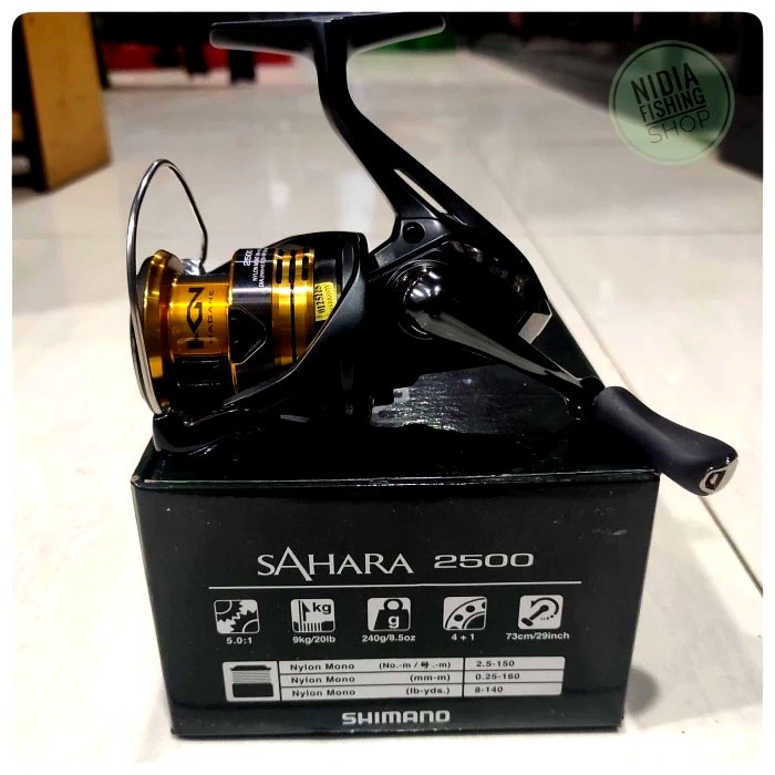 ✨Ori Reel Shimano Sahara 2500 New 2022 Power Handle Best Seller Reel Murah Bisa Sameday