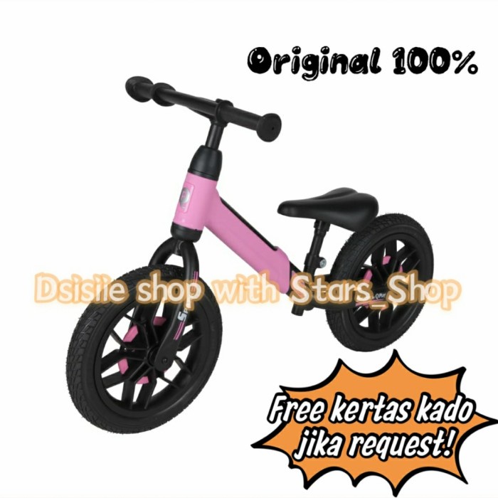✨Ori Qplay Spark Balance Bike Light 12 Original / Sepeda Anak Balance Bike Terbaru