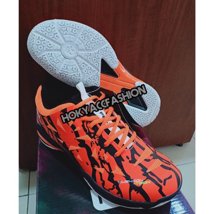 [Best Seller] Sepatu Badminton Felet Ft Boost 1.0 / Sepatu Felet Ranger Orange Ori Bisa Sameday
