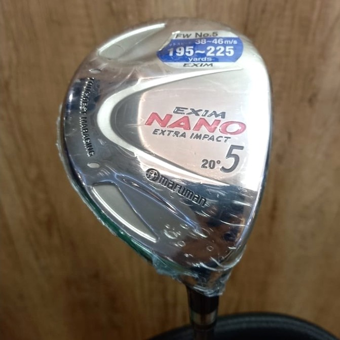 [ORI] Stick Golf Fairway Wood #5 Maruman Exim Nano-58Gram-Asli Jepang-New Berkualitas