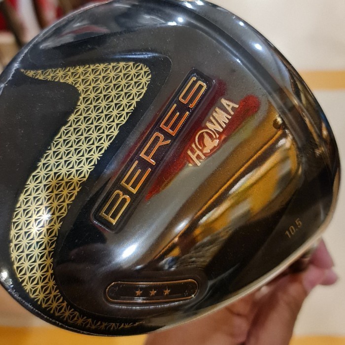 [ORI] Stik Golf Driver Honma Beres Bintang 3 Black Series Loft 10.5 R Flex Terbatas