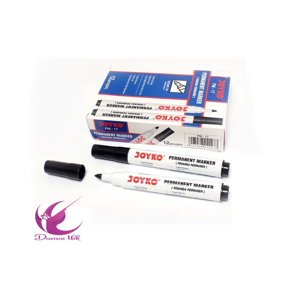 

Spidol Permanent Joyko PM-17 Hitam