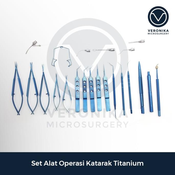 Ready Set Alat Operasi Katarak Titanium Stok Terbatas