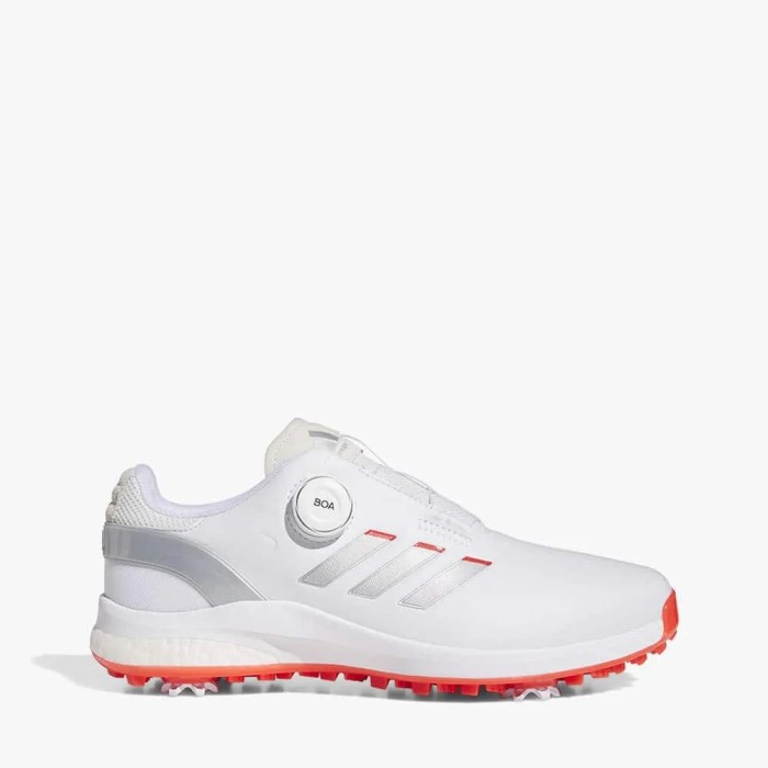 ✨New Sepatu Golf Pria Adidas Eqt Boa 24 Shoes Men'S - White Silver Original Bisa Gojek