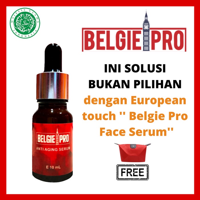 [Original] Belgie Pro Face Serum Dengan Propolis  Anti Aging Serum Berkualitas