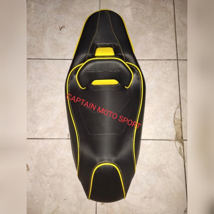 [New Ori] Jok Modif Yamaha Aerox 155 List Kuning Berkualitas