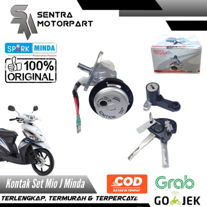 ✨COD Kunci Kontak Komplit Set Mio J Mio Soul Gt 115 Original Minda Terbatas